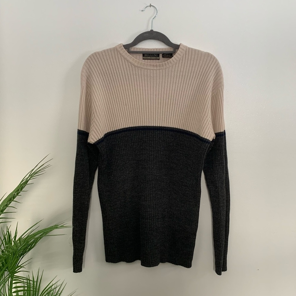 Vintage Colorblock Sweater